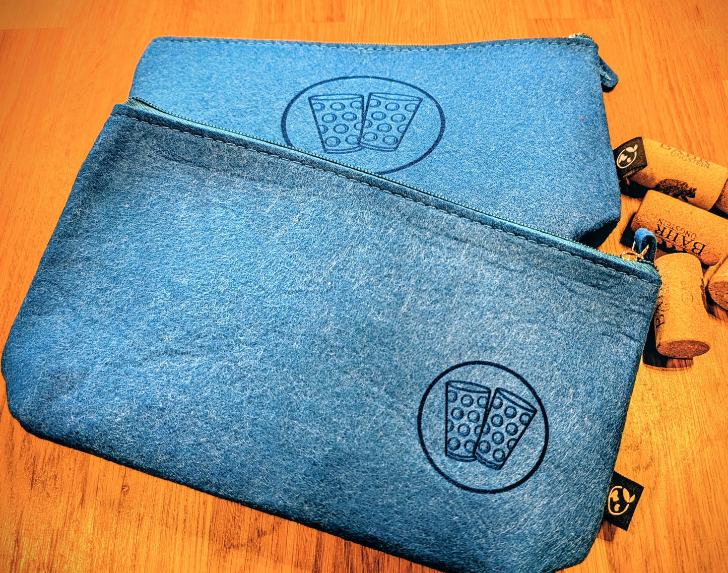 Kleine Filztasche im Dubbe-Design